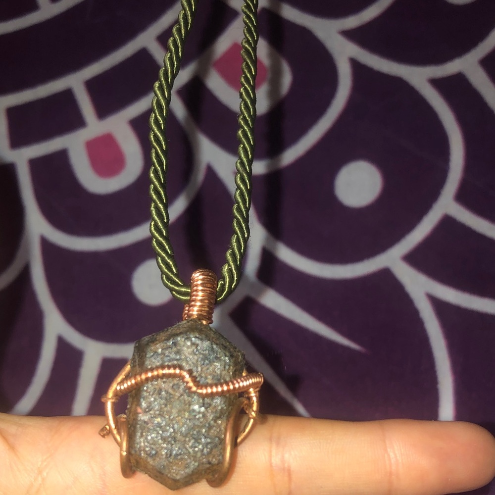 Handcrafted Orgonite Pendant Necklace